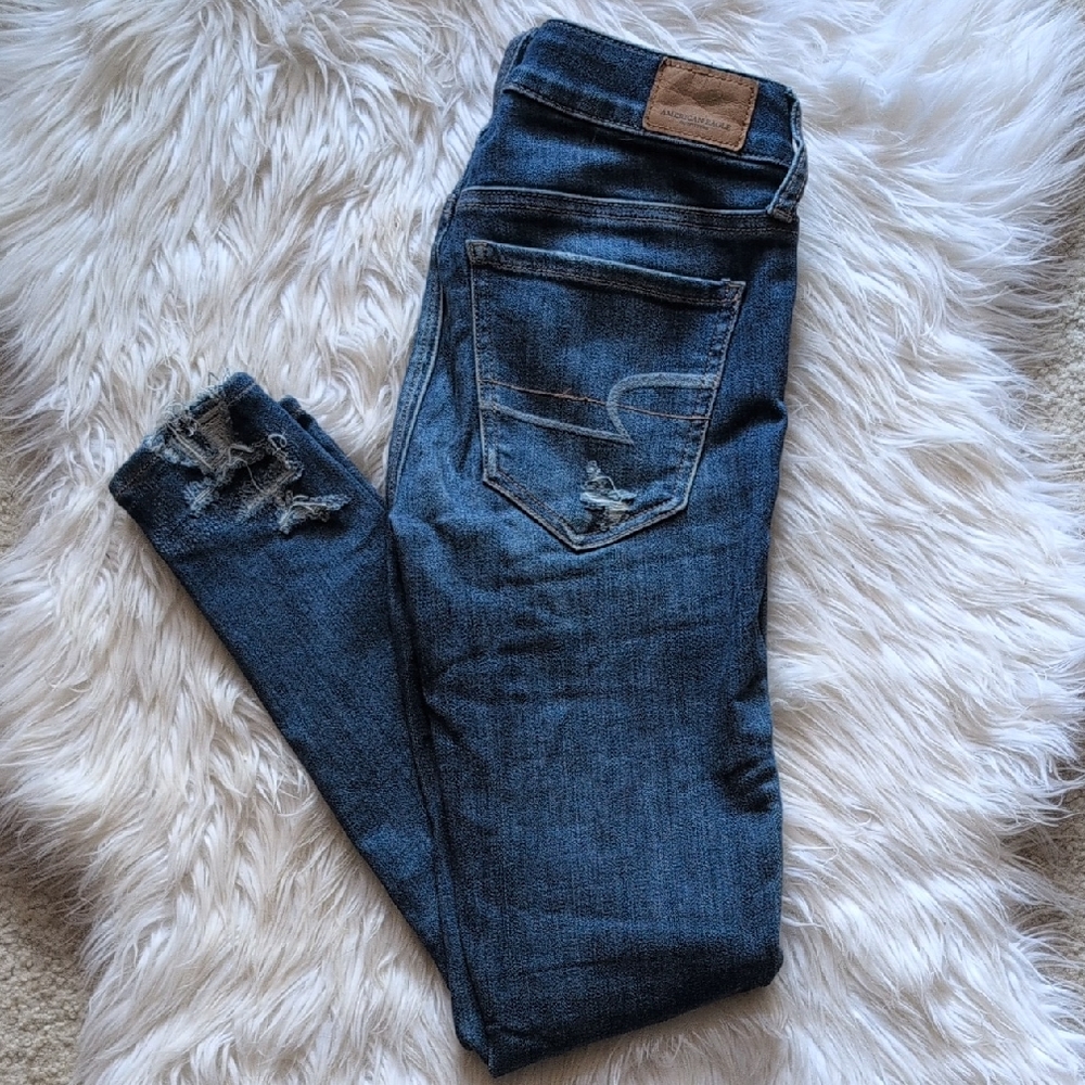 American Eagle Distressed Jegging (Junior)